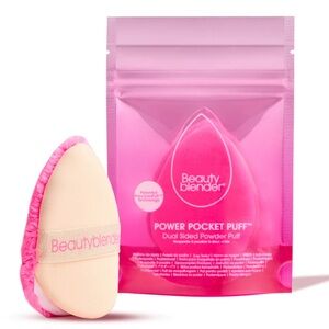 Beautyblender Power Pocket Puff™ Dual-Sided Powder Puff BRAND NEW/SEALED